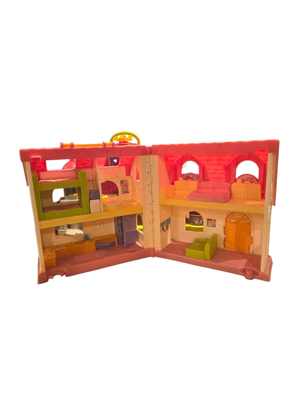 Fisher-Price Little People Sounds & Suprise Home Playset SOUNDS WORK